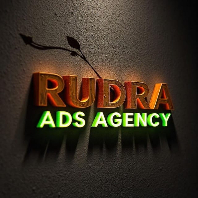 Rudra Ads Agency Logo